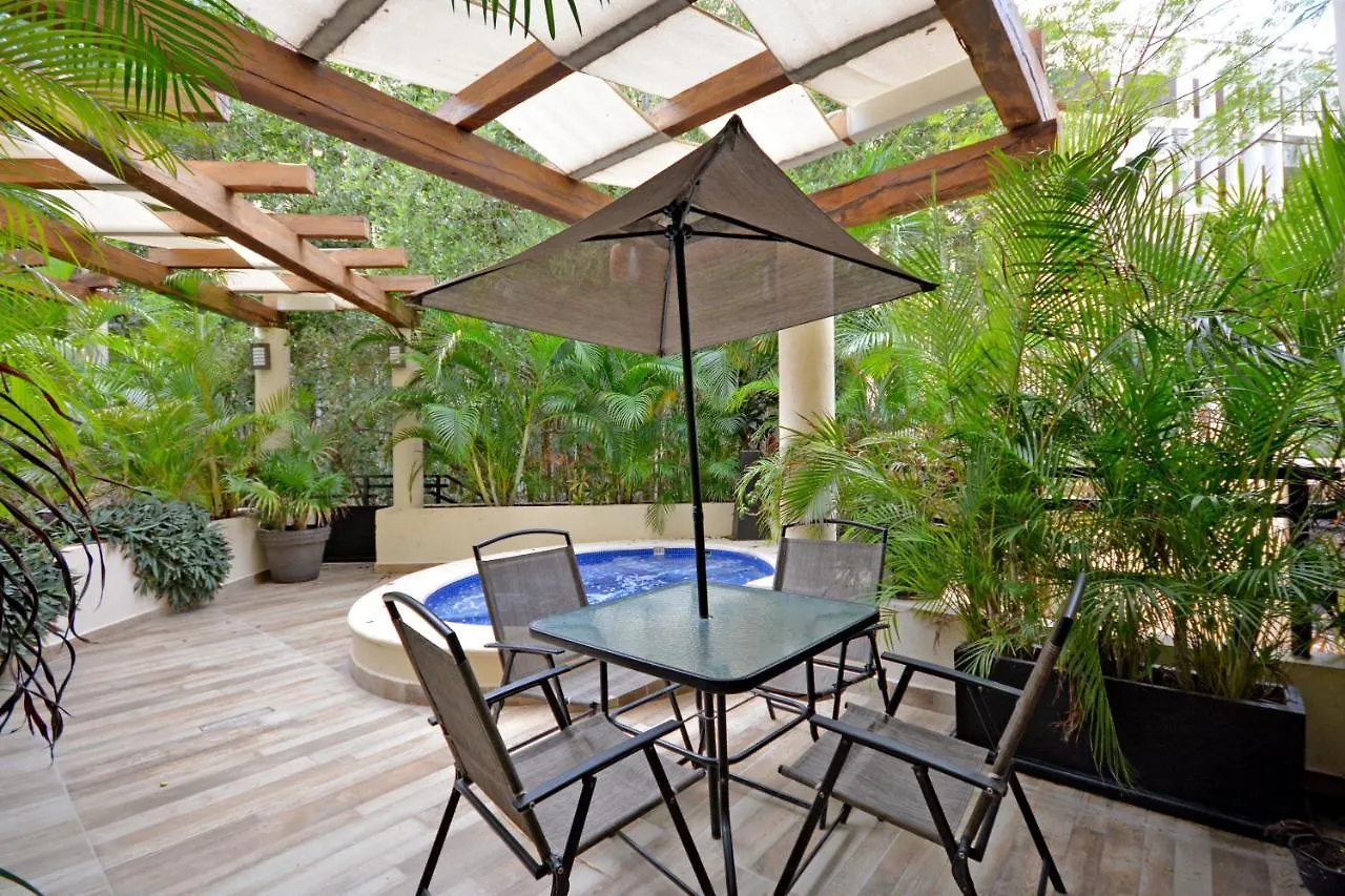 Апарт отель Romantic Aldea Thai Private Pool&Terrace Плая-дель-Кармен